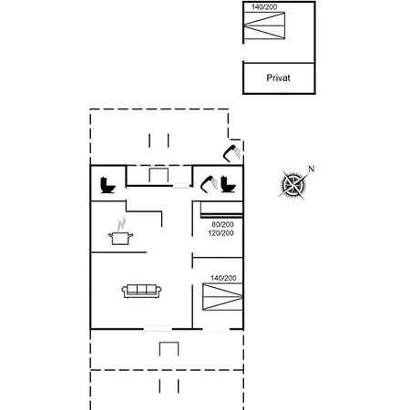 Mato - 100m From The Sea By Interhome Feriehus *